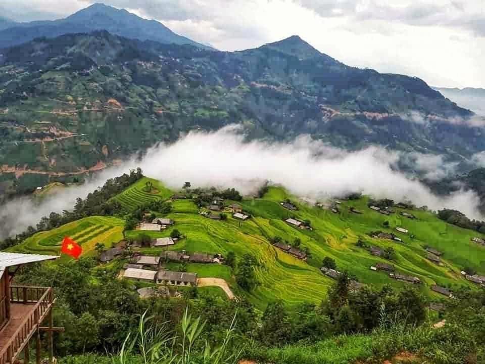 Yen Minh Thien An Motel Bagian luar foto