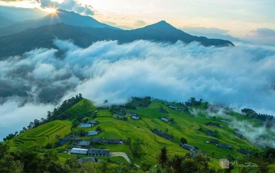 Yen Minh Thien An Motel Bagian luar foto